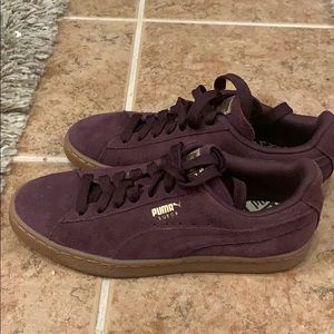 Puma suede sneakers